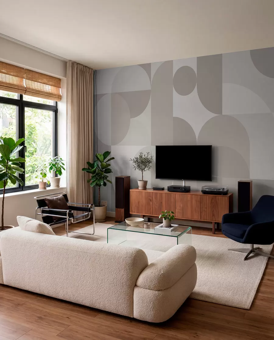 fototapeter Stilig geometrisk trend w03058