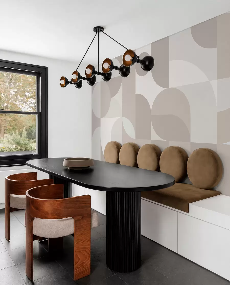 fototapeter Stilig geometrisk trend w03058