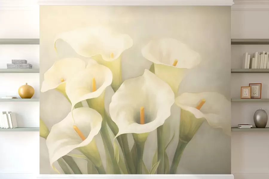 fototapeter Calla blomster w03216