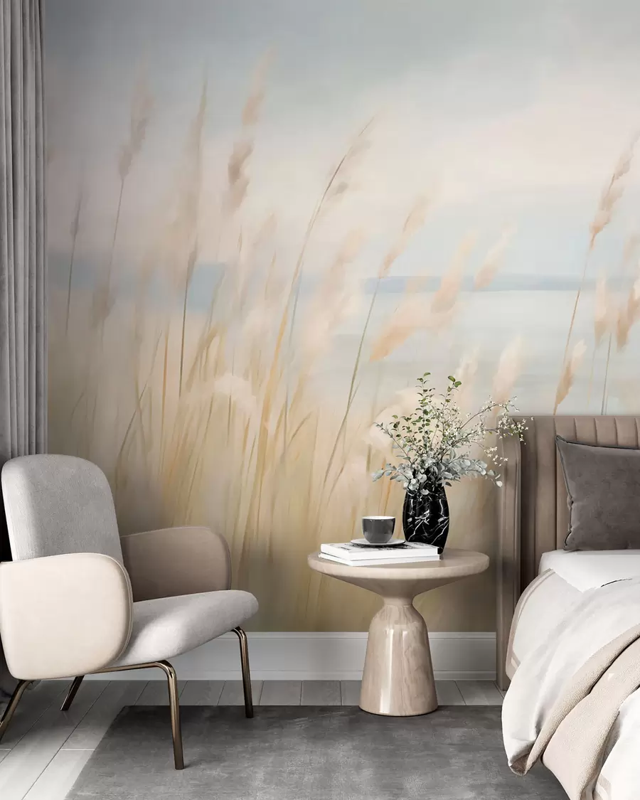 fototapeter Pampas-planter w03231