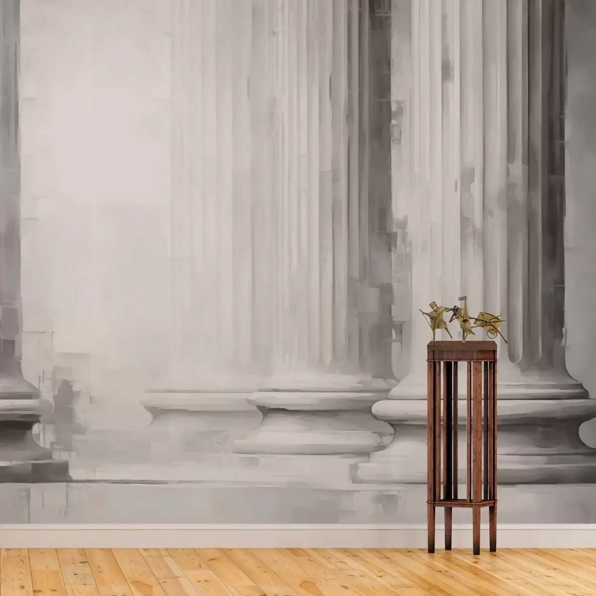 fototapeter Søyler imitasjon av maleri w03359