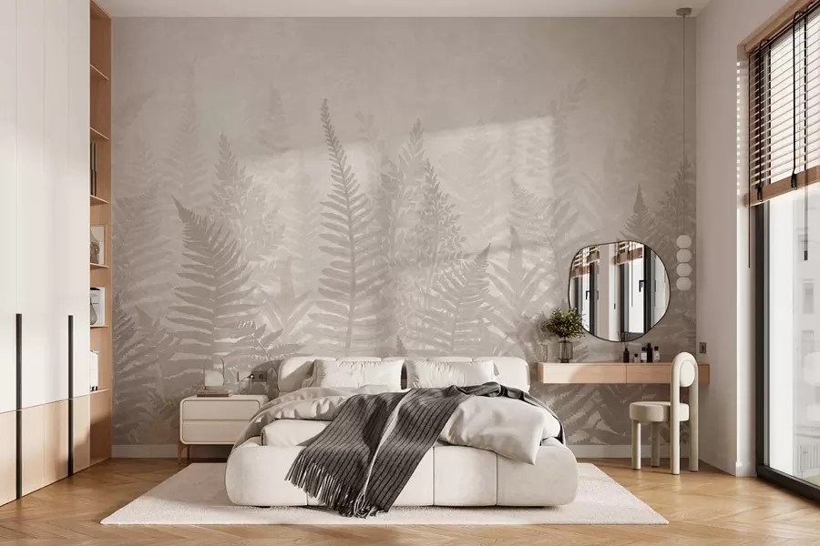 fototapeter Trend for bregneplanter w03402v1