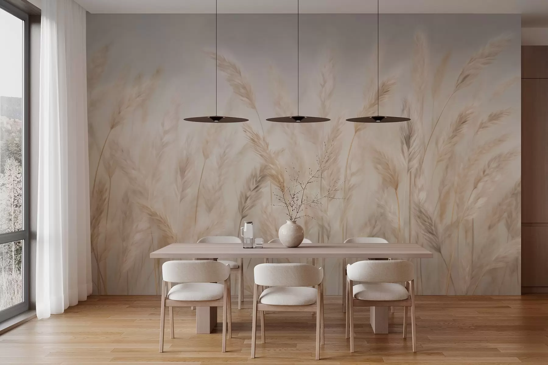 fototapeter Spikelets mot den blå himmelen w03530