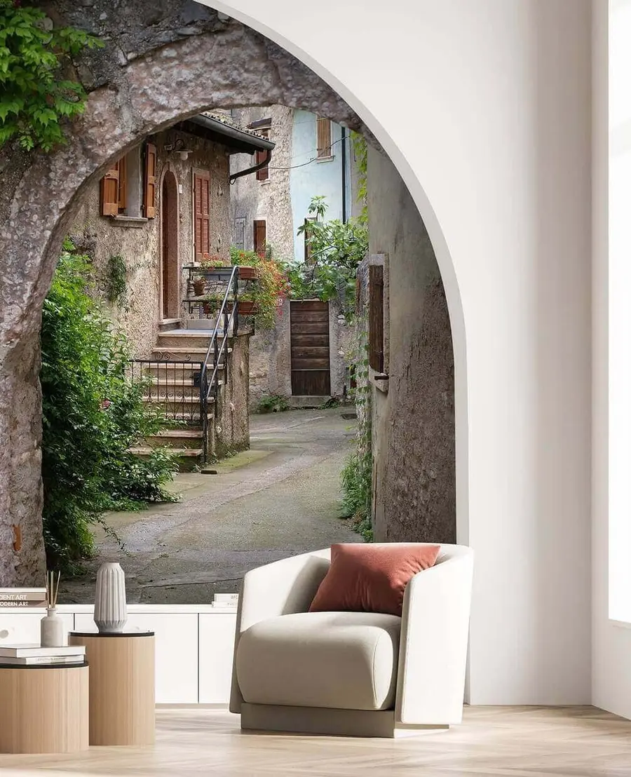 fototapeter Italiensk gate u60588