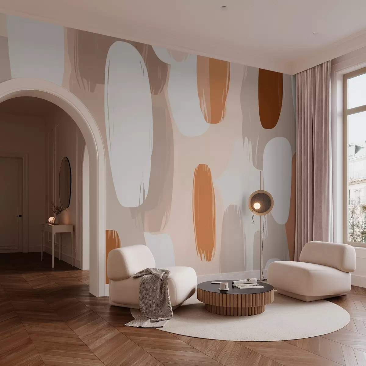 fototapeter Abstrakt mønster w03507