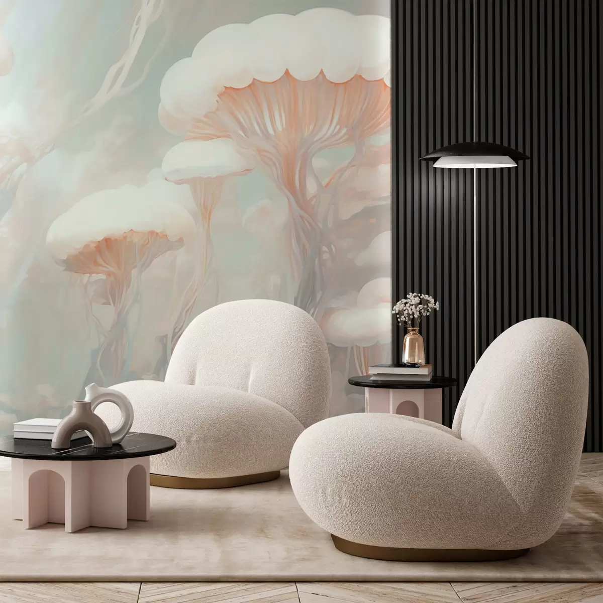 fototapeter Abstrakte maneter w03773