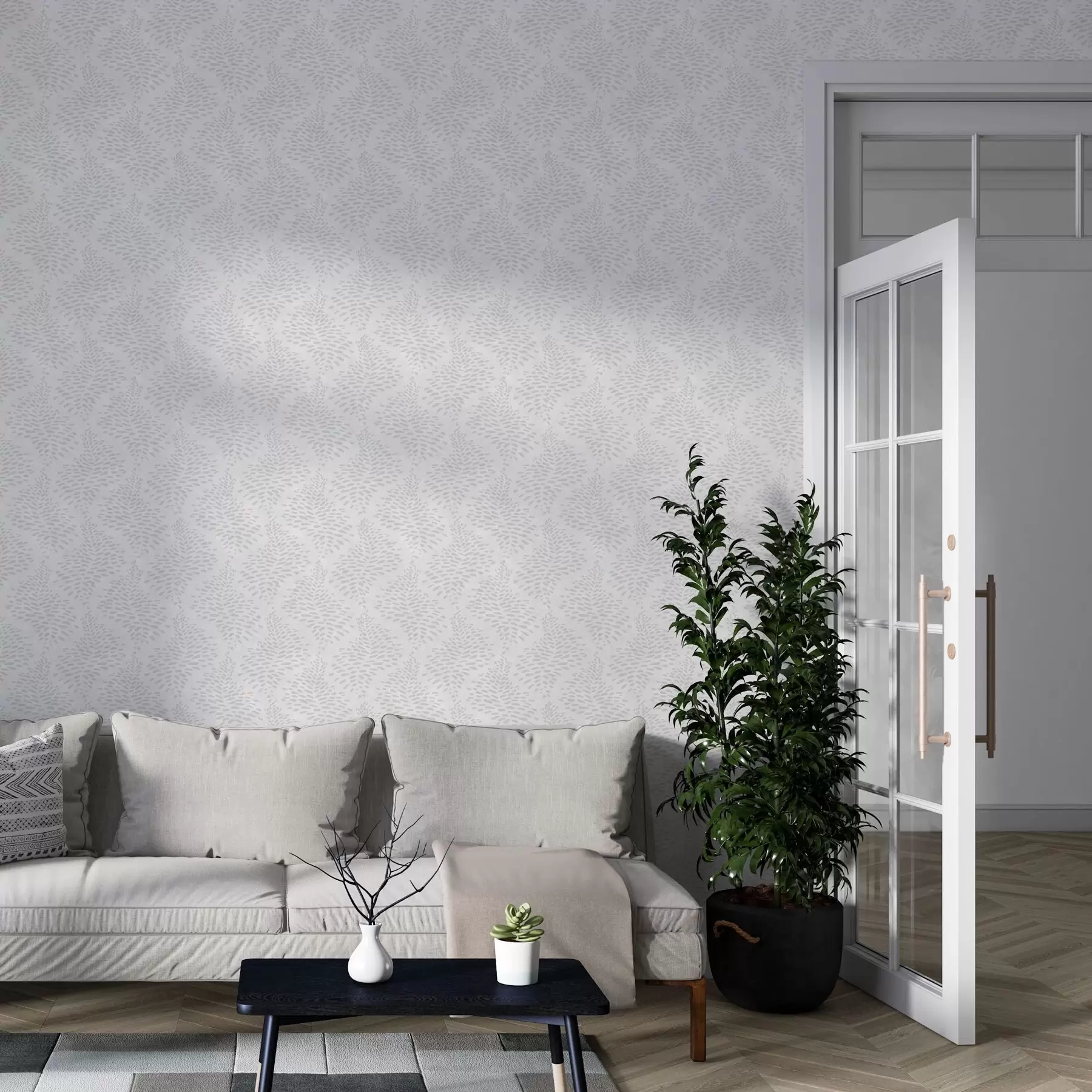 fototapeter Abstrakt blomsterminimalisme a00144