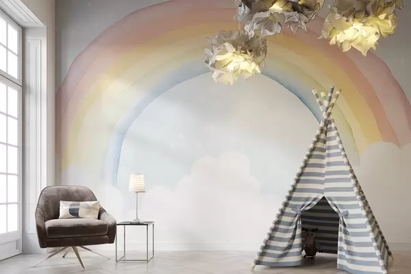 Regnbue til barnerommet