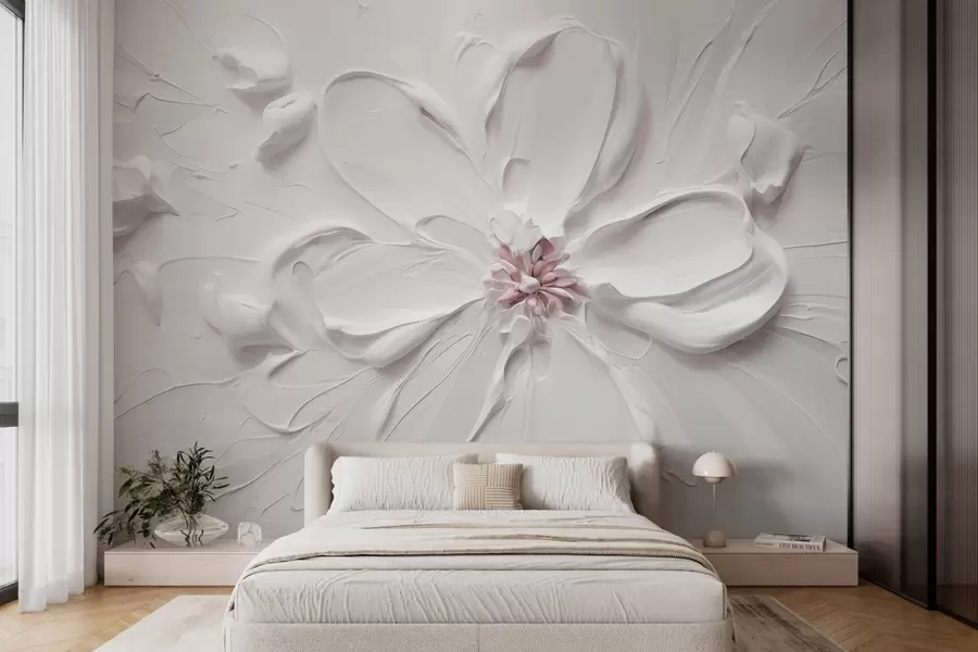 fototapeter Stor blomst w03953