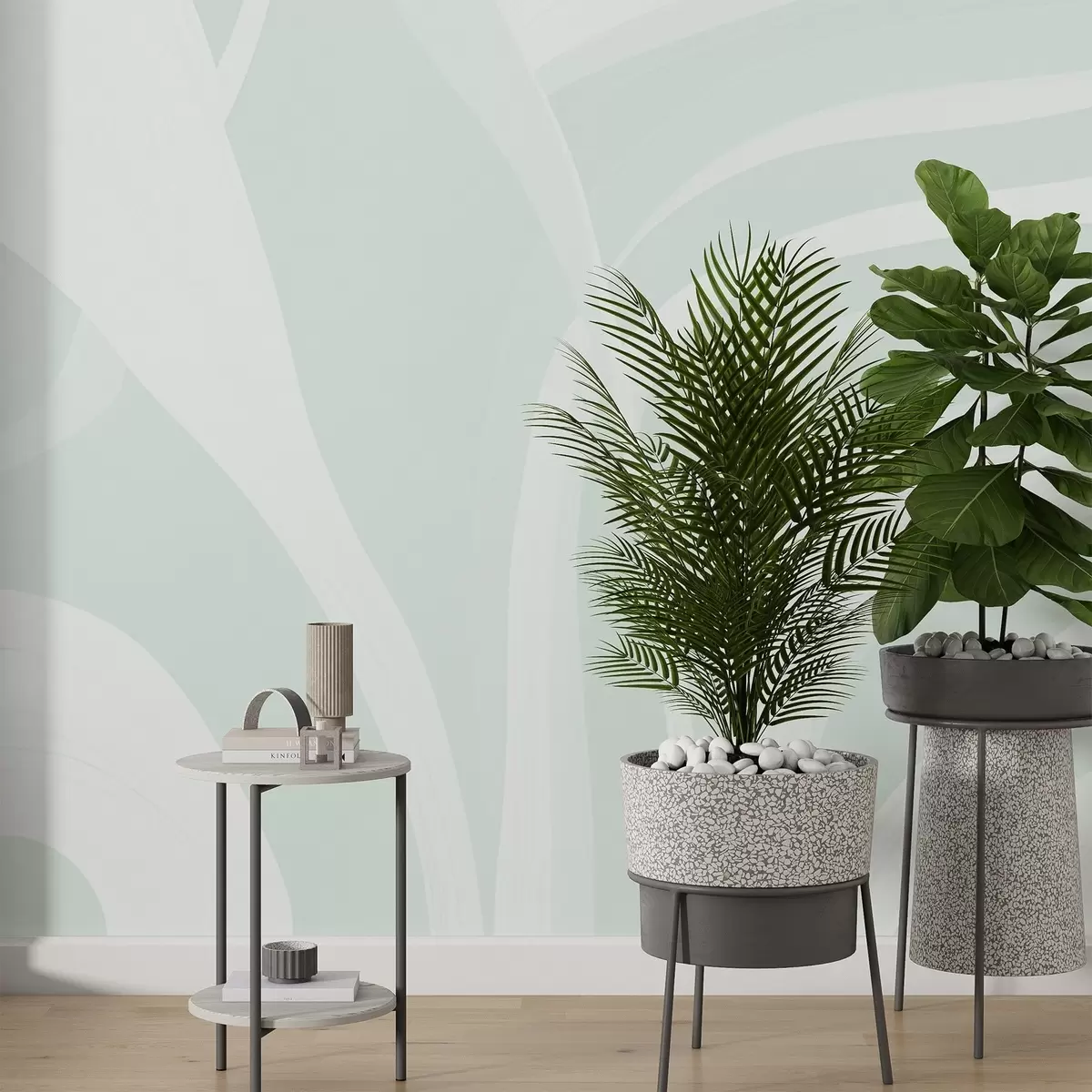 fototapeter Myke linjer w04041v2