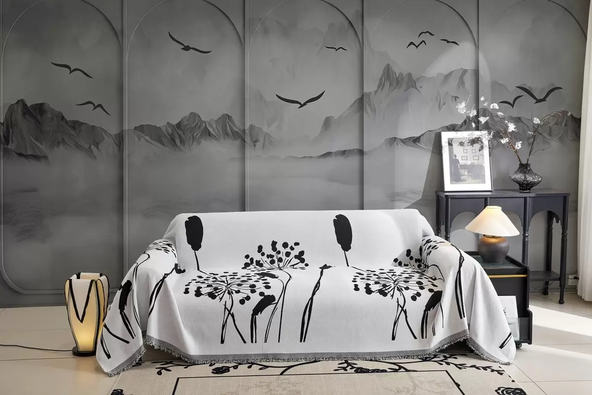 fototapeter Fjell gjennom paneler w04134v2