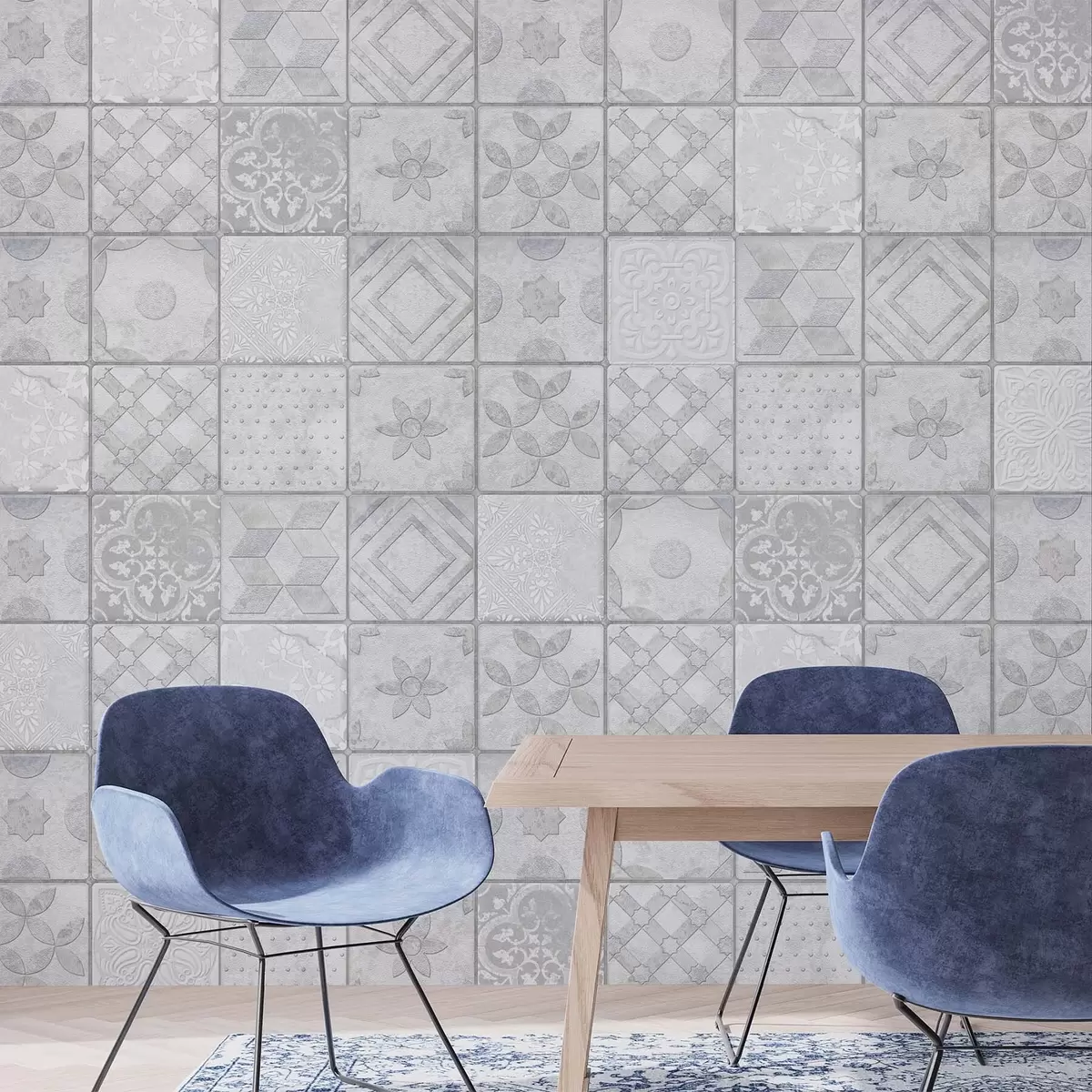 fototapeter Geometrisk mønster w04173