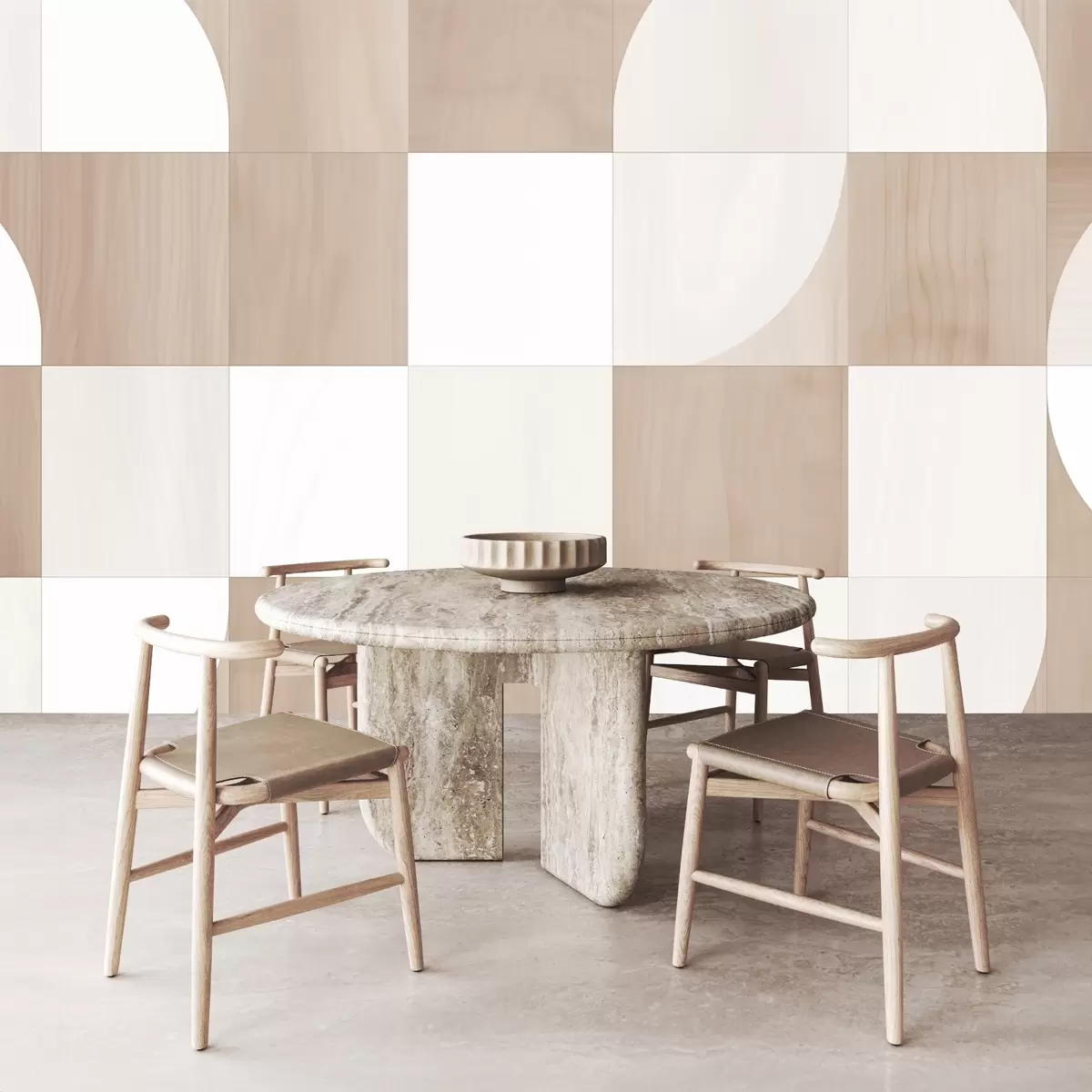 fototapeter Geometriske former w04179