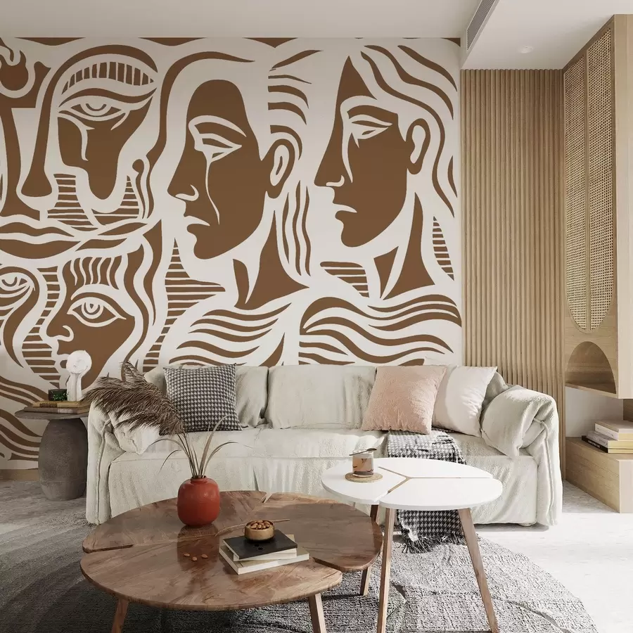 fototapeter Abstrakt anatomi w04191v1