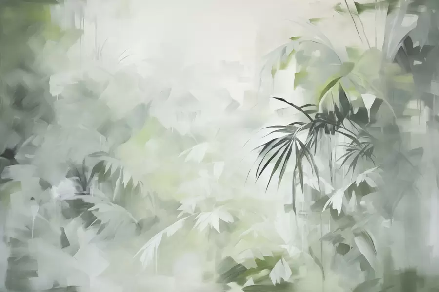 fototapeter Jungelimitasjonsmaleri w04265