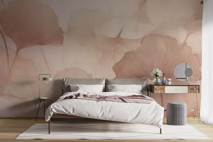 fototapeter Ginkgoblader w04280