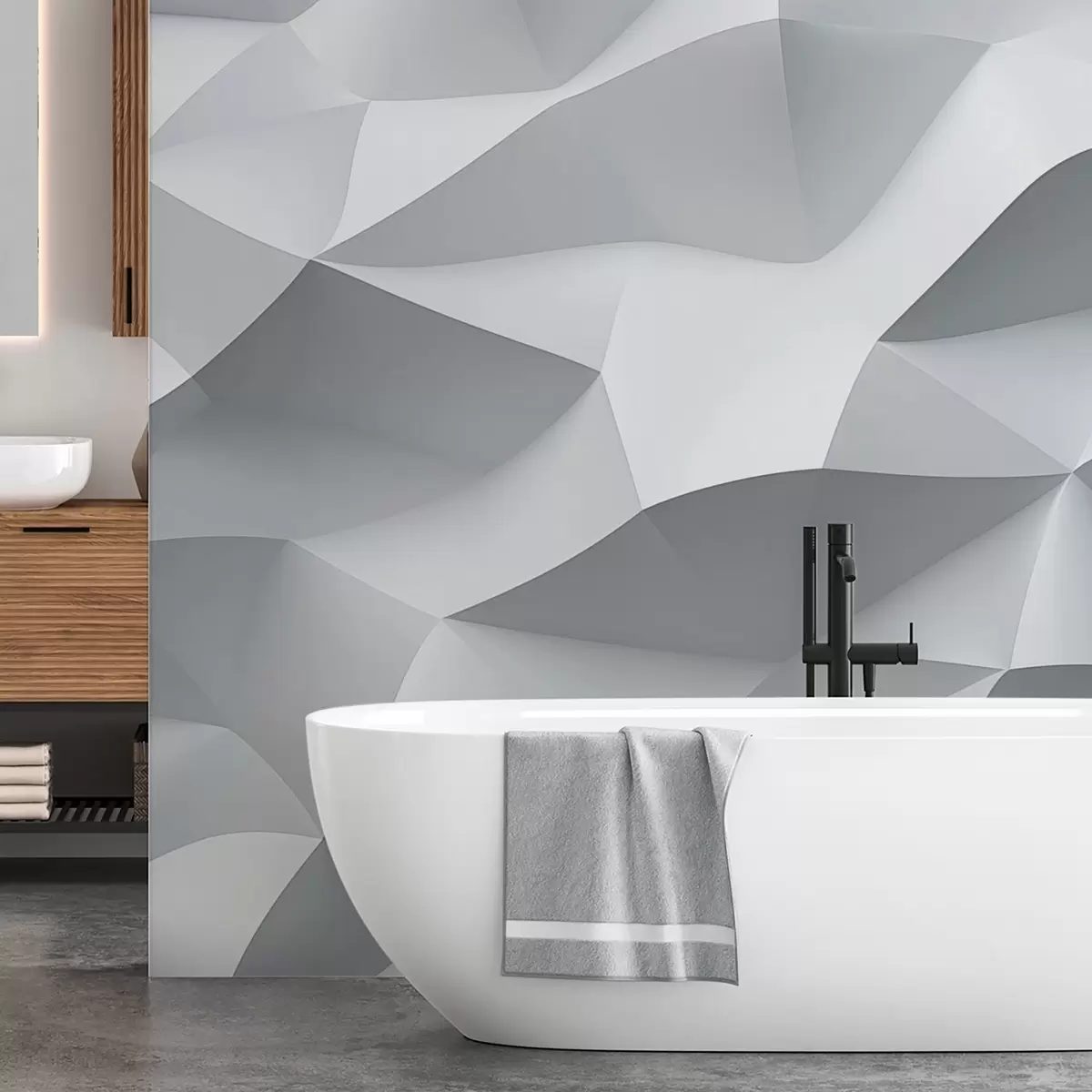 fototapeter Geometrisk abstraksjon w04267v1