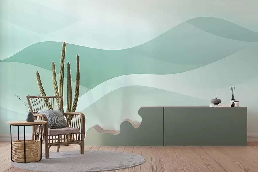 fototapeter Abstrakte bølger w04288v1