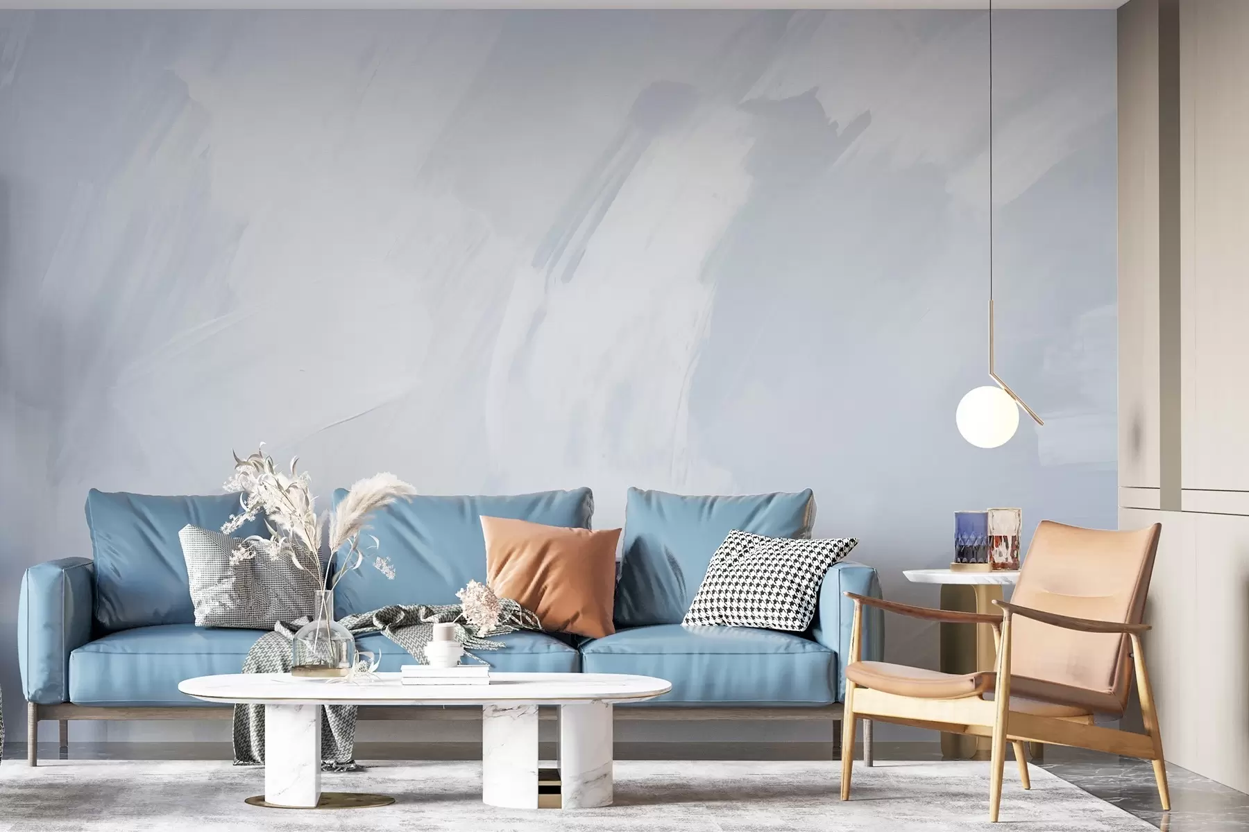 fototapeter Abstrakte streker med imitasjon av en slitt tekstur w04291