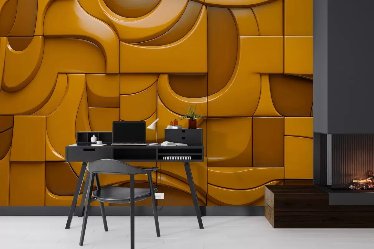 fototapeter Malt relieffvegg w04321