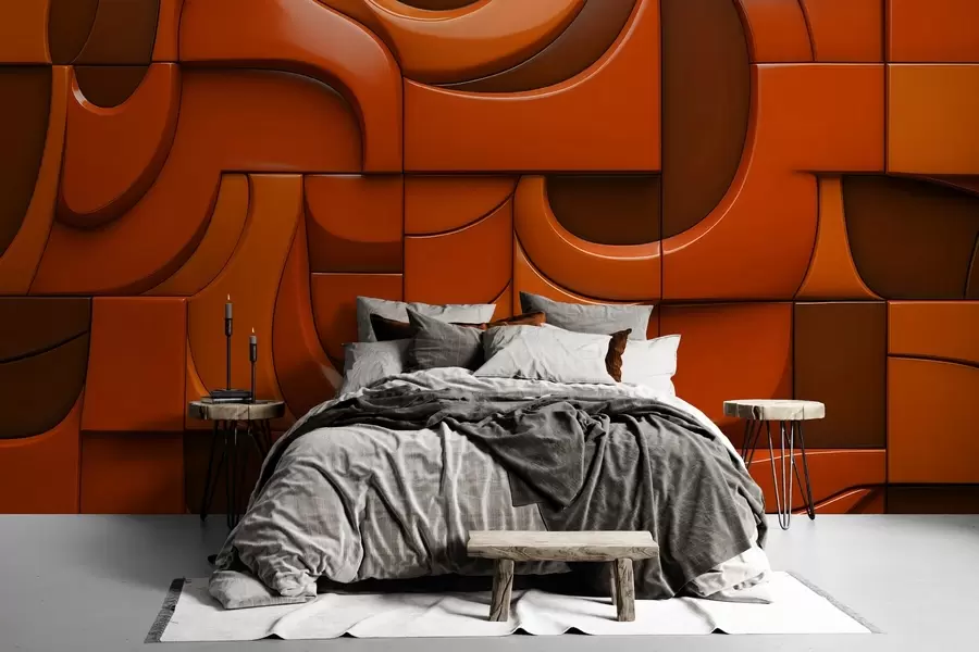 fototapeter Malt relieffvegg w04321v1