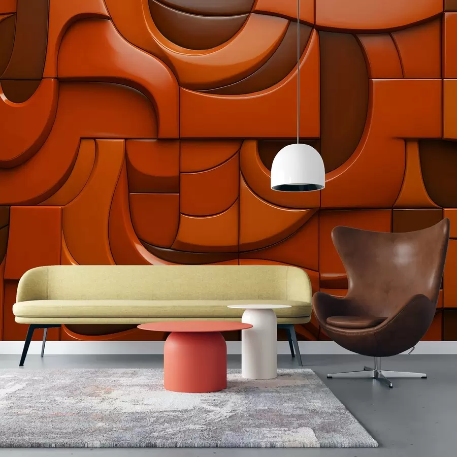 fototapeter Malt relieffvegg w04321v1