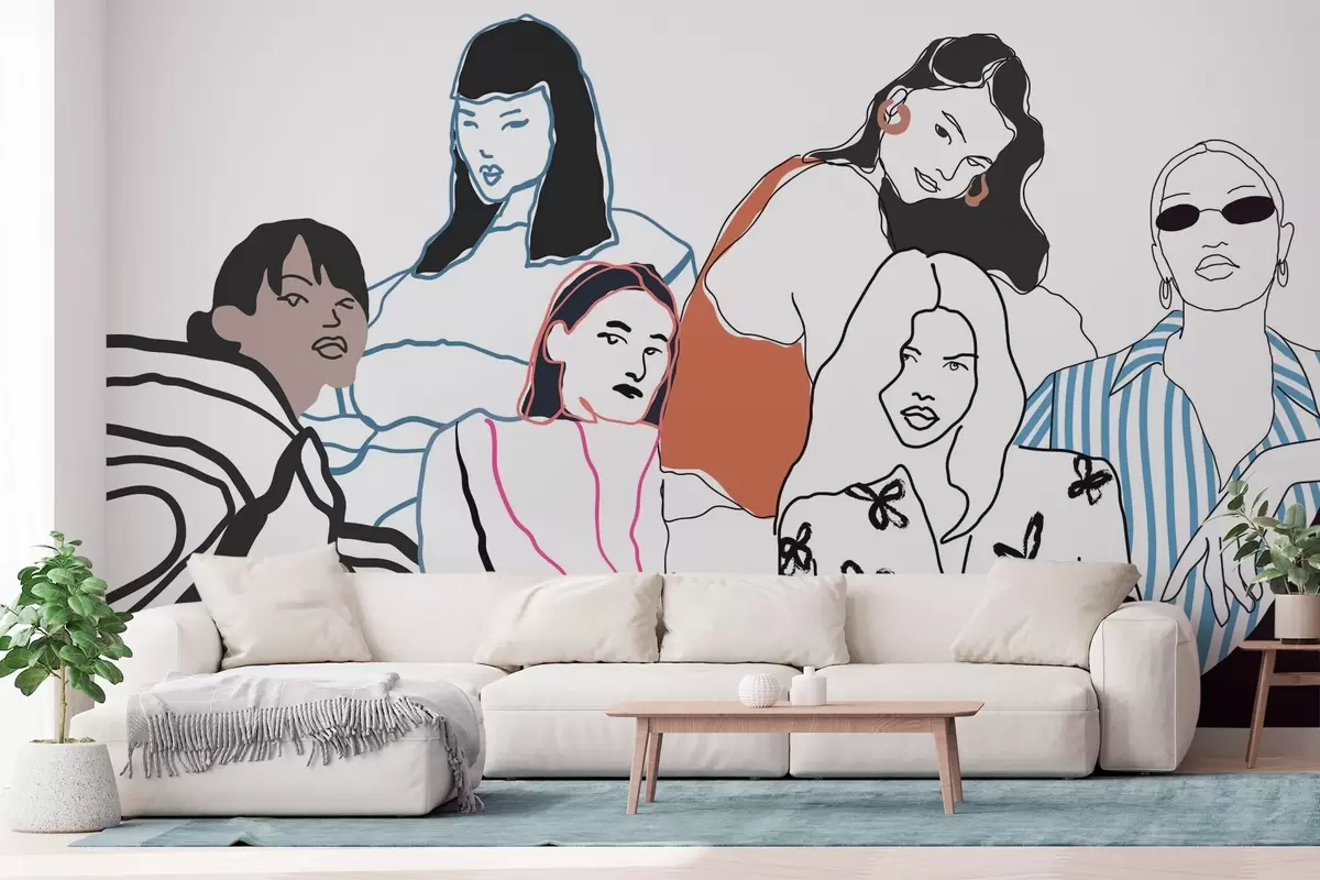 fototapeter Jenter w04359v1