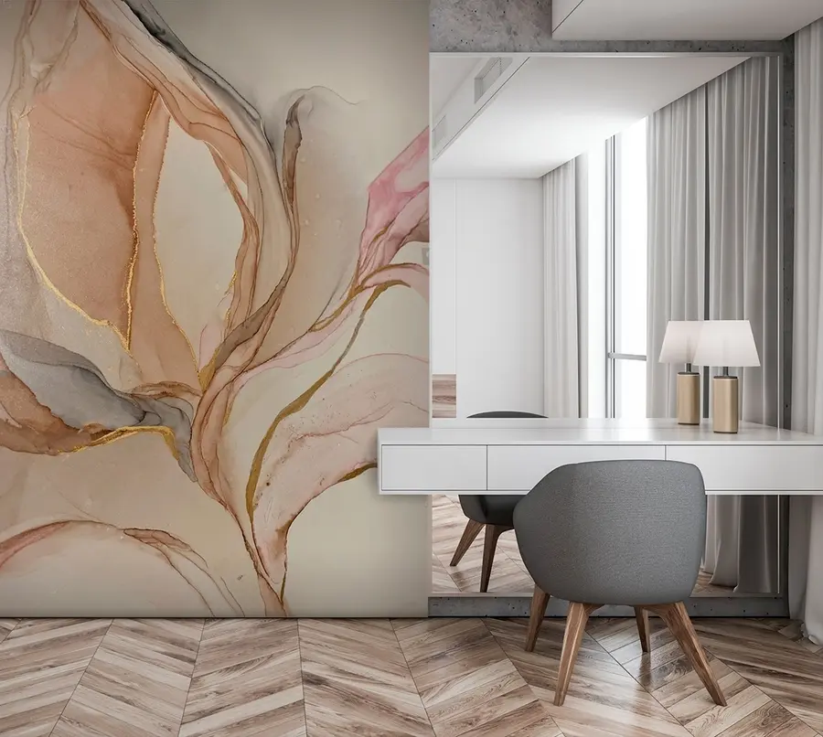 fototapeter Flytende maling, marmoreffekt u71828