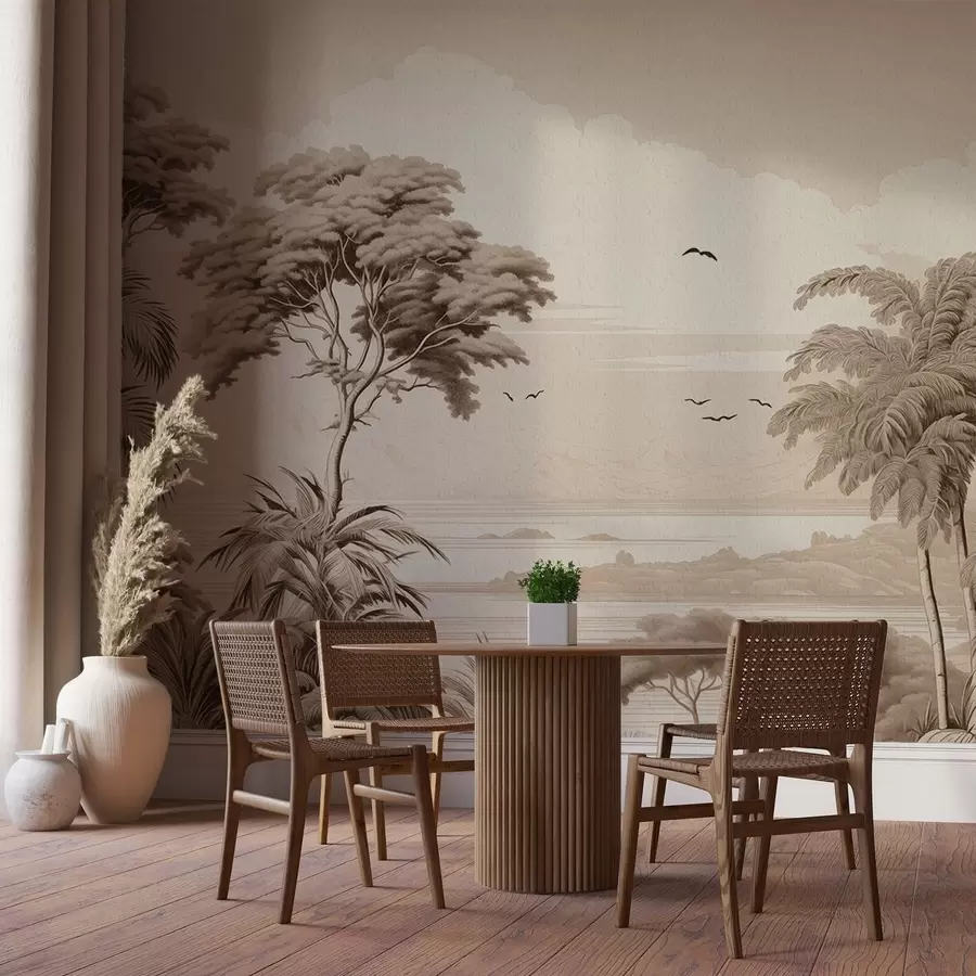 fototapeter Trær på horisonten w04363