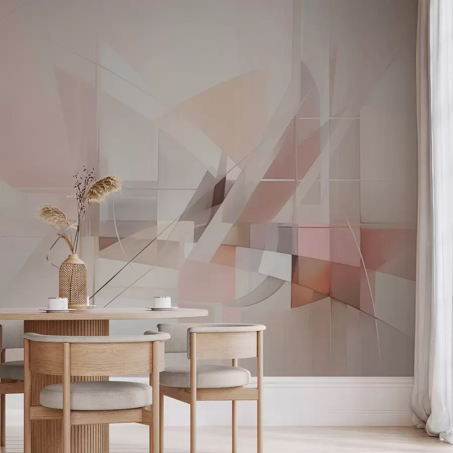 fototapeter Abstrakt geometri w04380