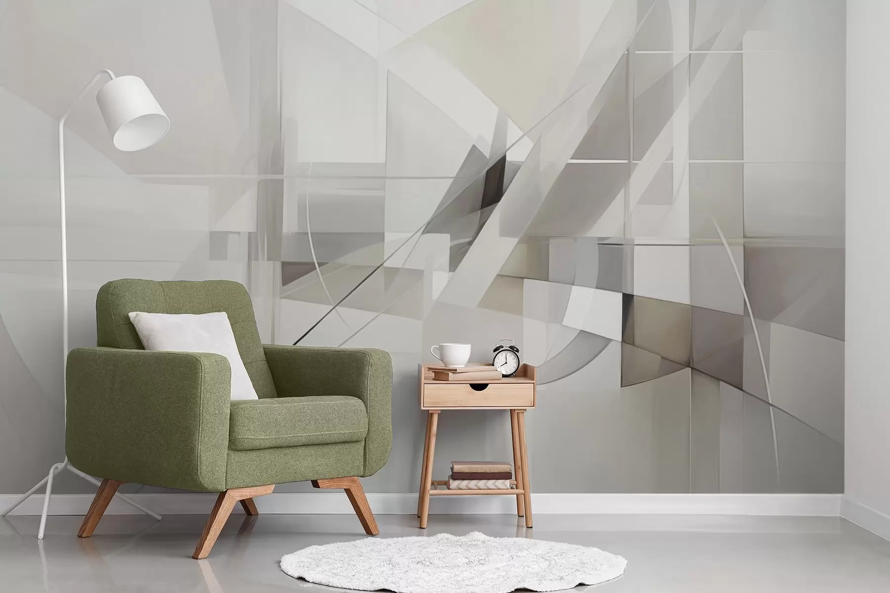 fototapeter Abstrakt geometri w04380v1