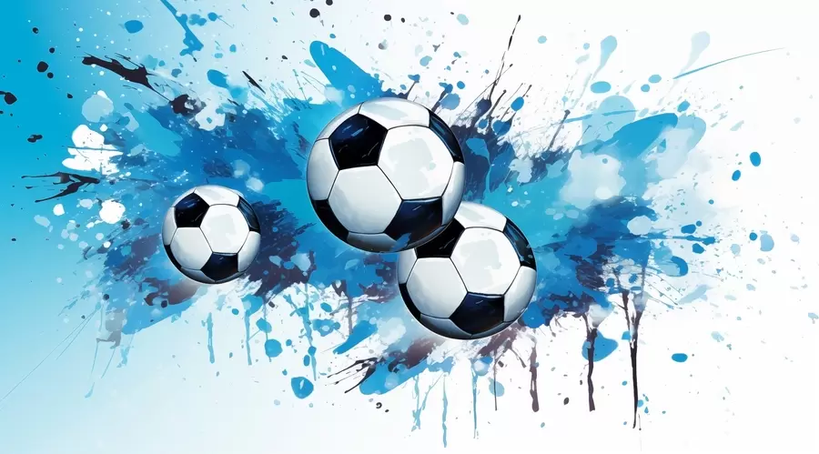 fototapeter Fotballer w04373