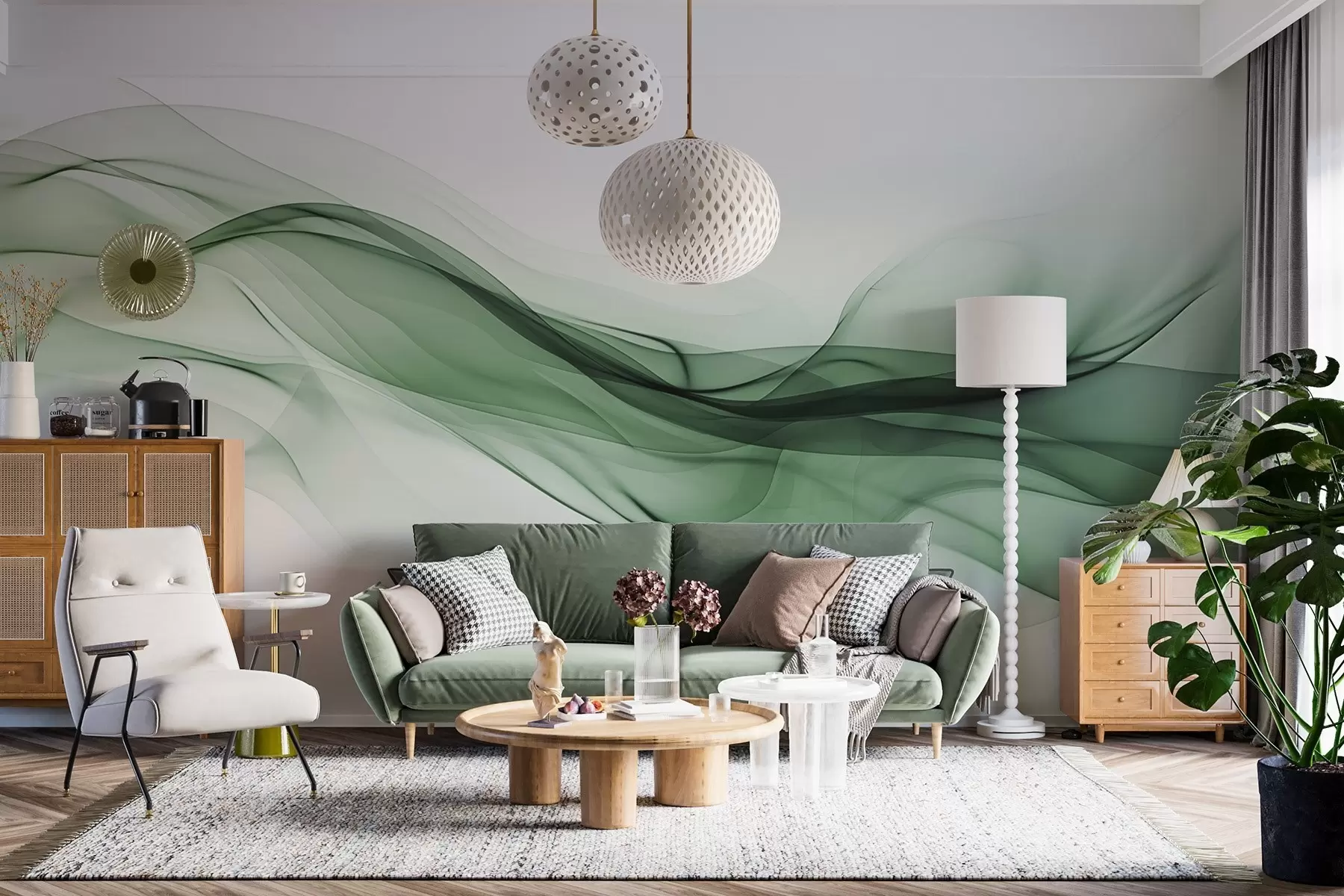 fototapeter Abstraksjon w04408