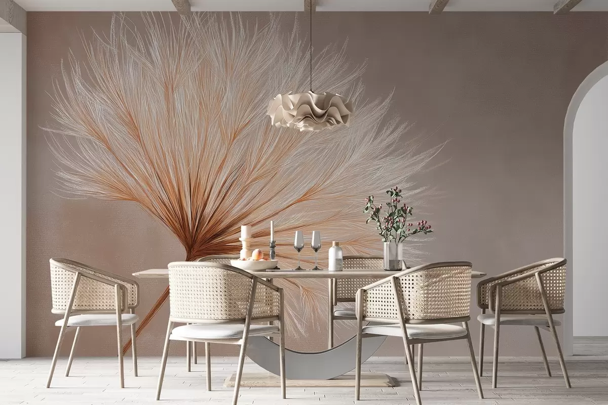 fototapeter Pastellblomst w04422