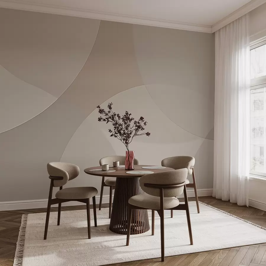 fototapeter Abstrakte sirkler w04439