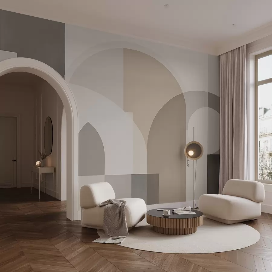 fototapeter Abstrakt abstrakt geometri w04440