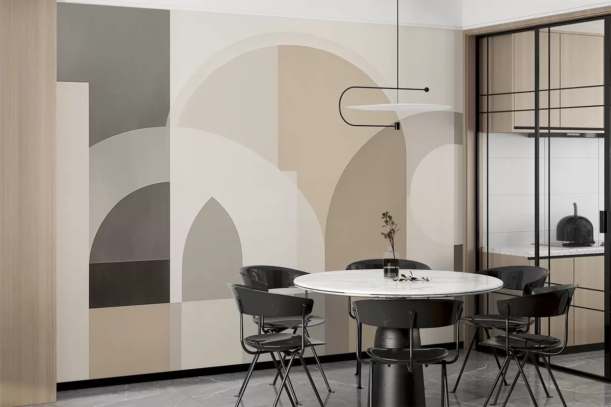 fototapeter Abstrakt abstrakt geometri w04440