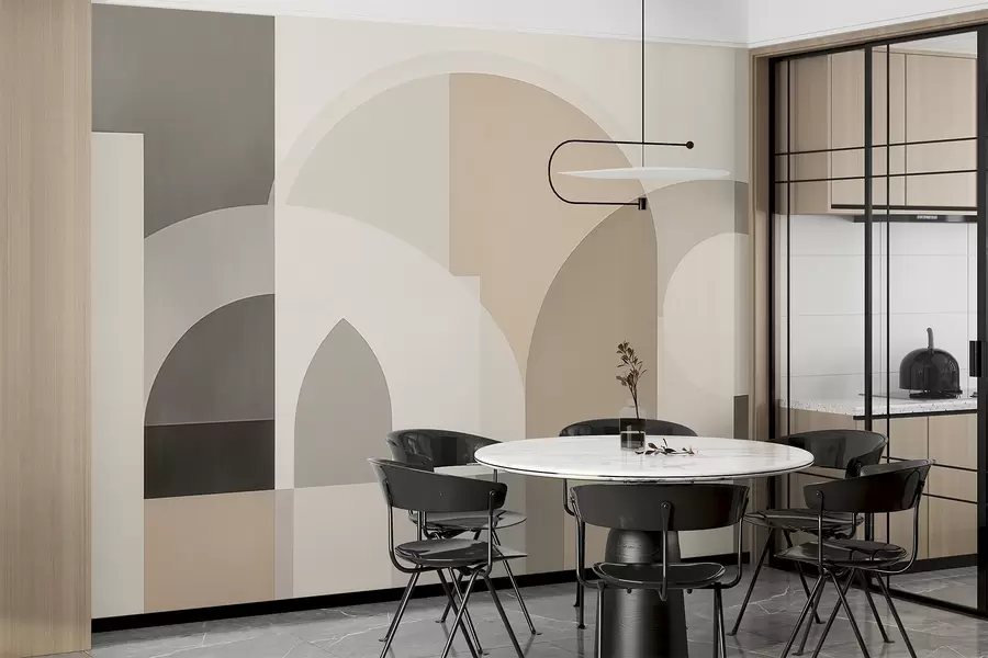 fototapeter Abstrakt abstrakt geometri w04440