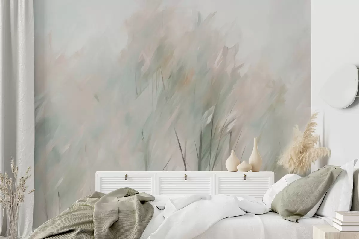 fototapeter Imitasjonsmaleri av trær w04411v1