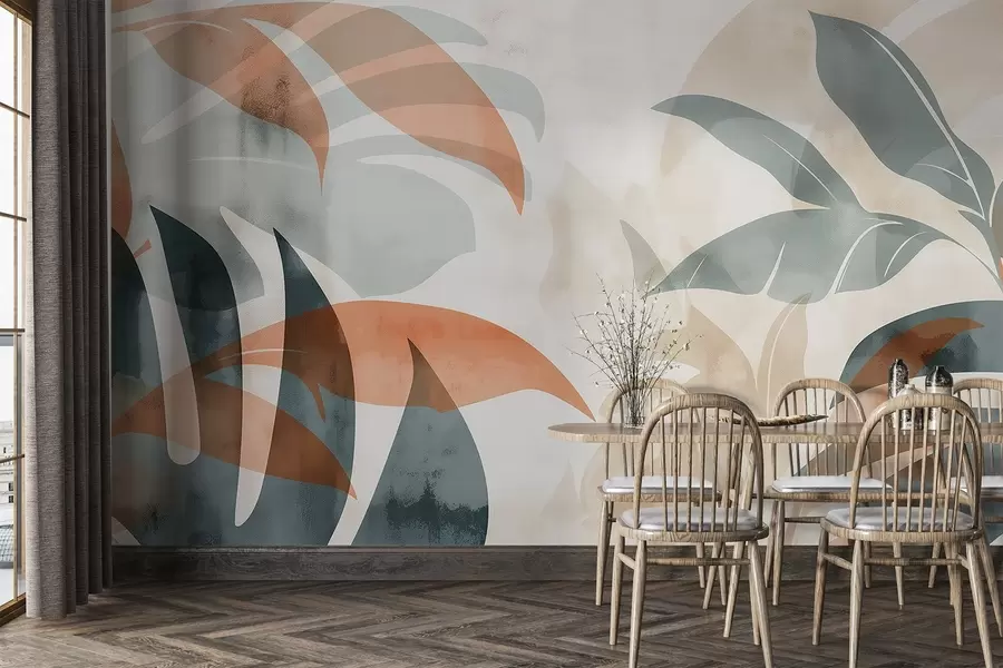 fototapeter Palmeblader w04482