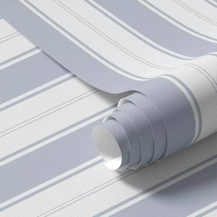 fototapeter Versjon med repeterende striper i gråblå toner a00517