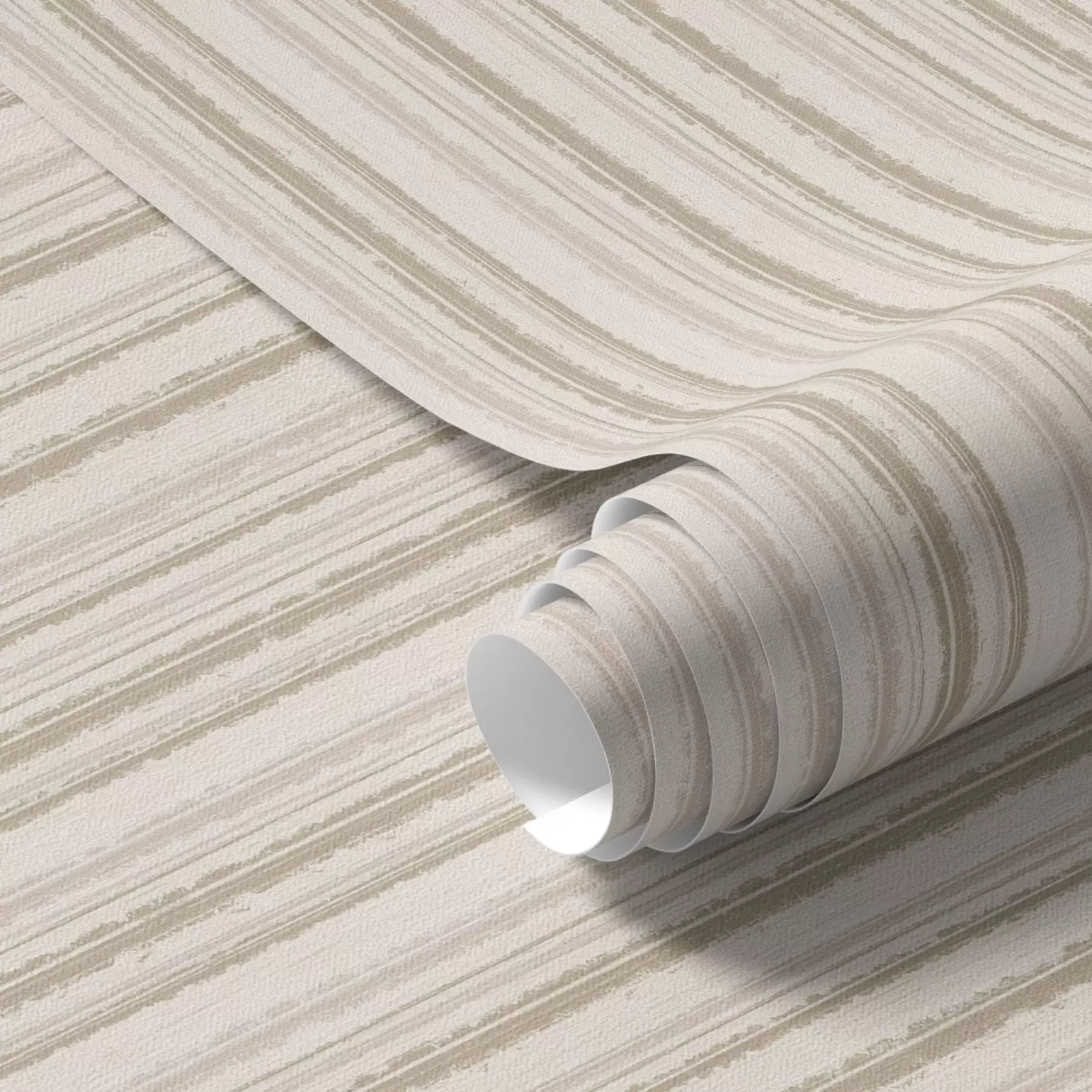 fototapeter Tynne striper i lyse beige toner a00549