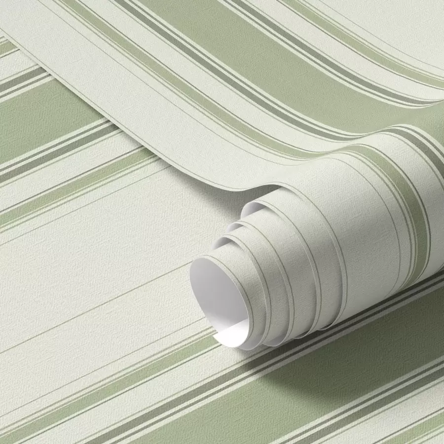 fototapeter Lys bakgrunn med mørkegrønne aksentstriper a00562