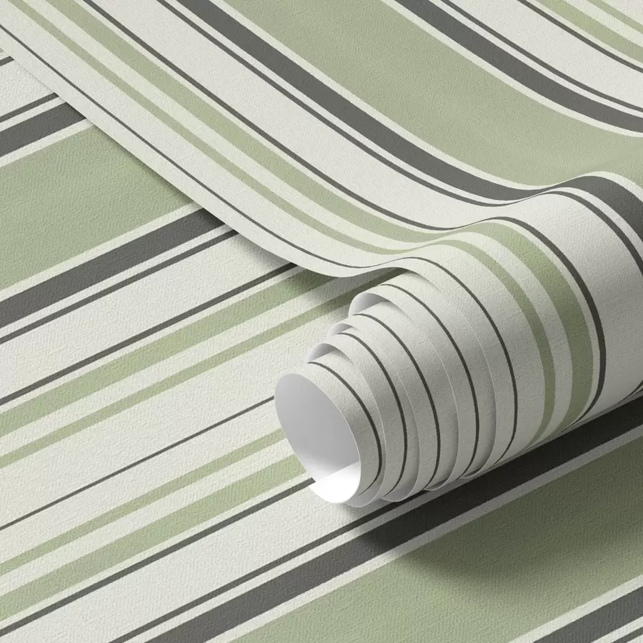 fototapeter Kremfarget bakgrunn med en blanding av grønne og svarte striper a00563