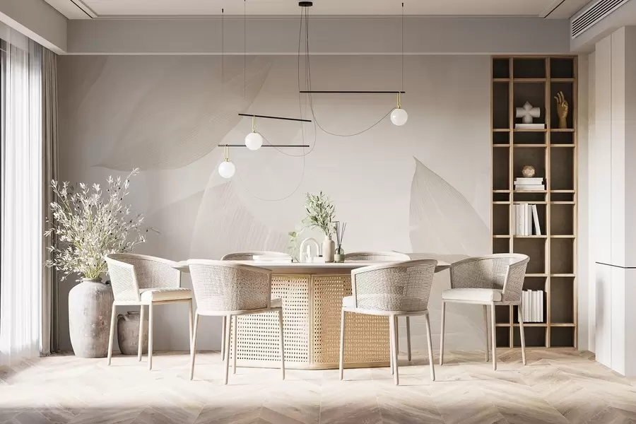 fototapeter Skarpe blader w04517v1