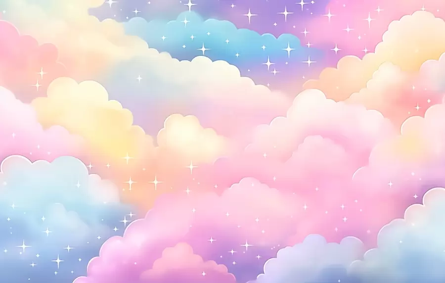 fototapeter Skyer med stjerner w04585