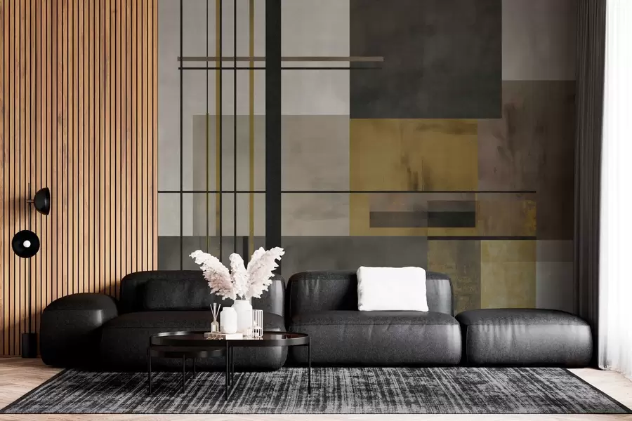 fototapeter abstrakt geometri w04502