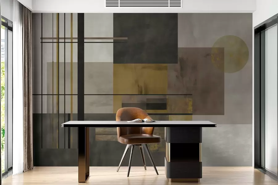 fototapeter abstrakt geometri w04502