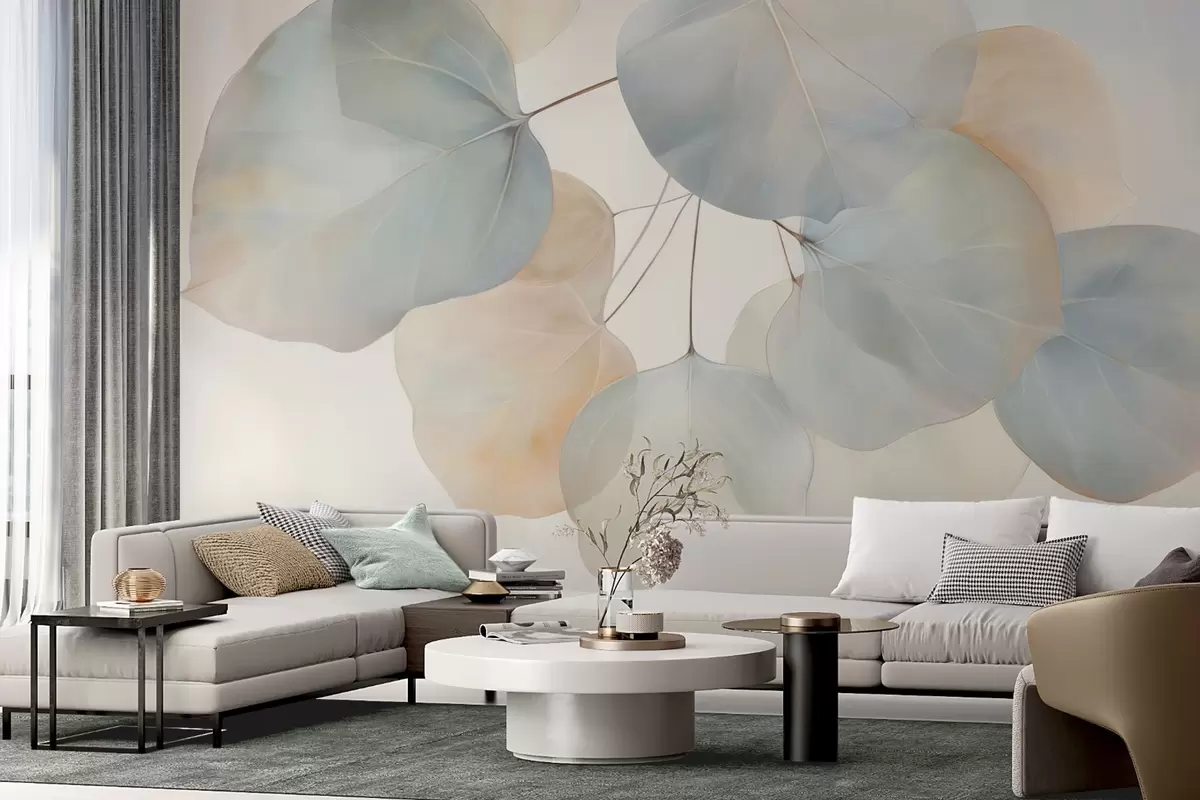 fototapeter Store blader w04599