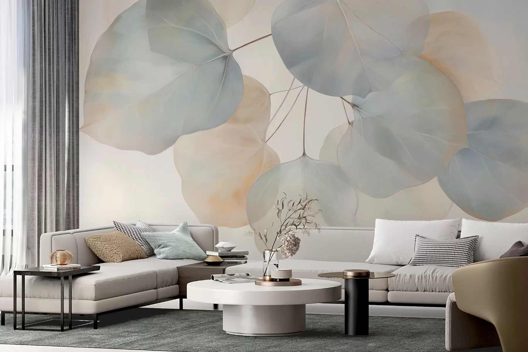 fototapeter Store blader w04599